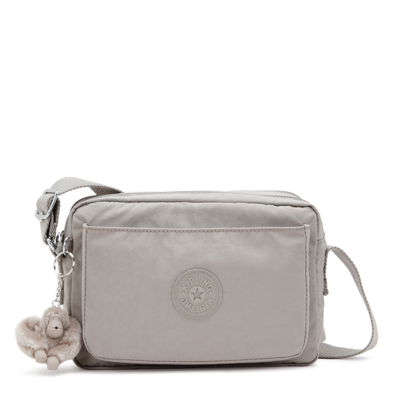 Kipling Crossbody Abanu M Lysegrå 1