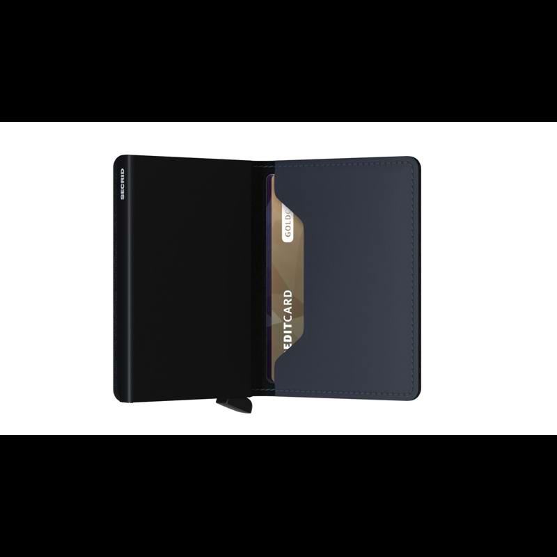 Secrid Slimwallet Blå/blå 4