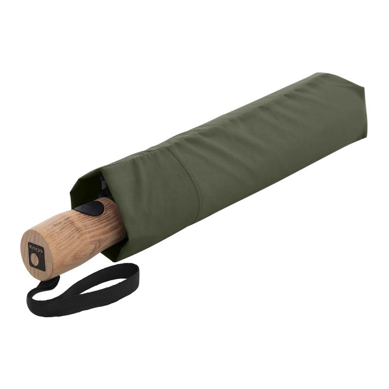 Knirps Paraply Timber Duomatic Oliven 3