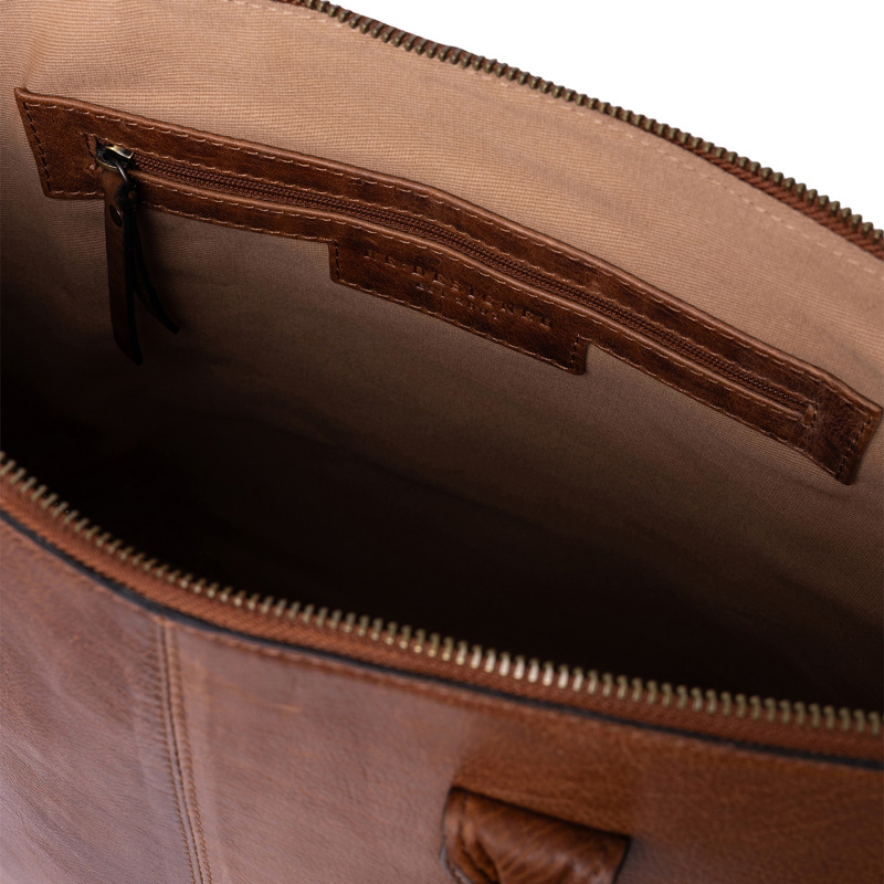 RE:DESIGNED Skuldertaske Silje Big Brun 6