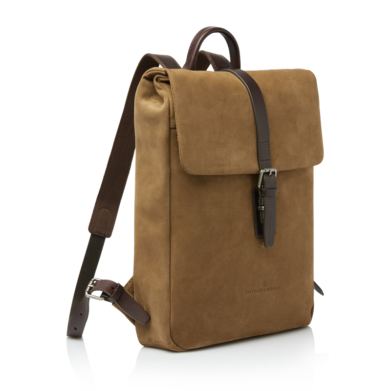 Castelijn & Beerens Ryggsäck Taupe 15" 2