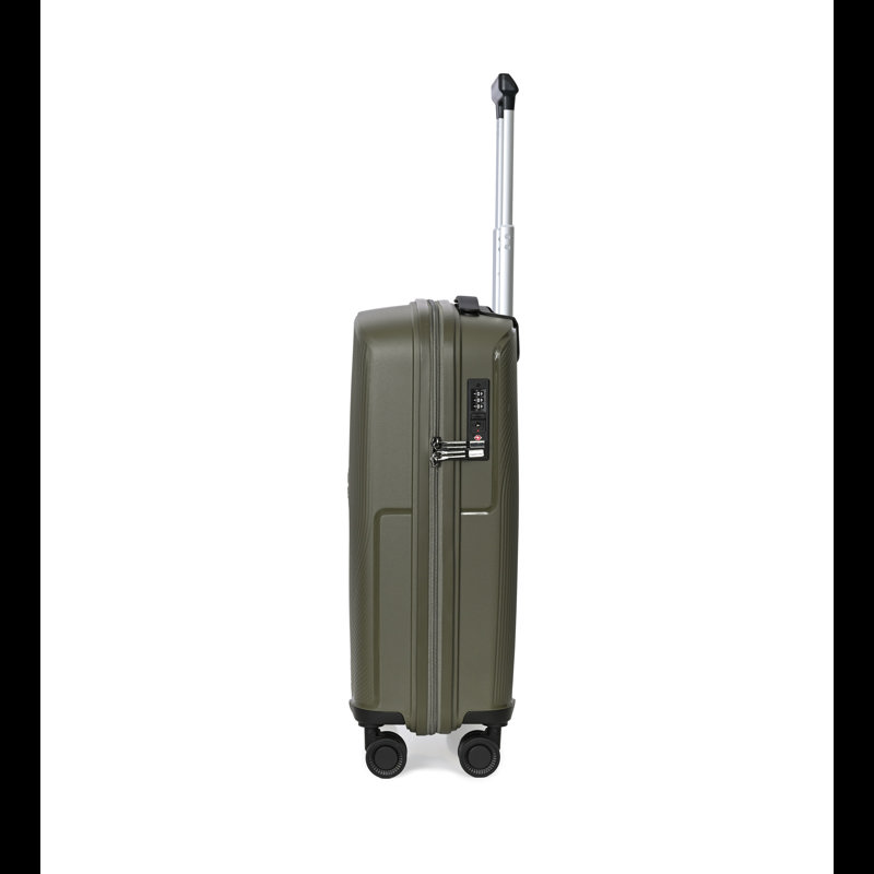 Aries Travel Kuffert Phoenox 55 Armégrön 55 Cm 3