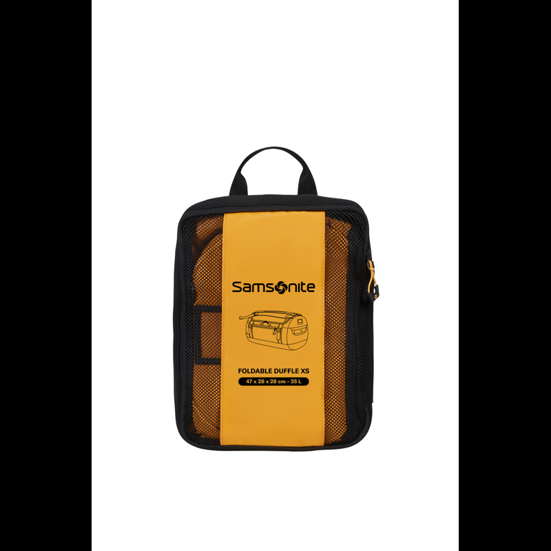 Samsonite Sportväska Provider Foldable Gul Str XS 6