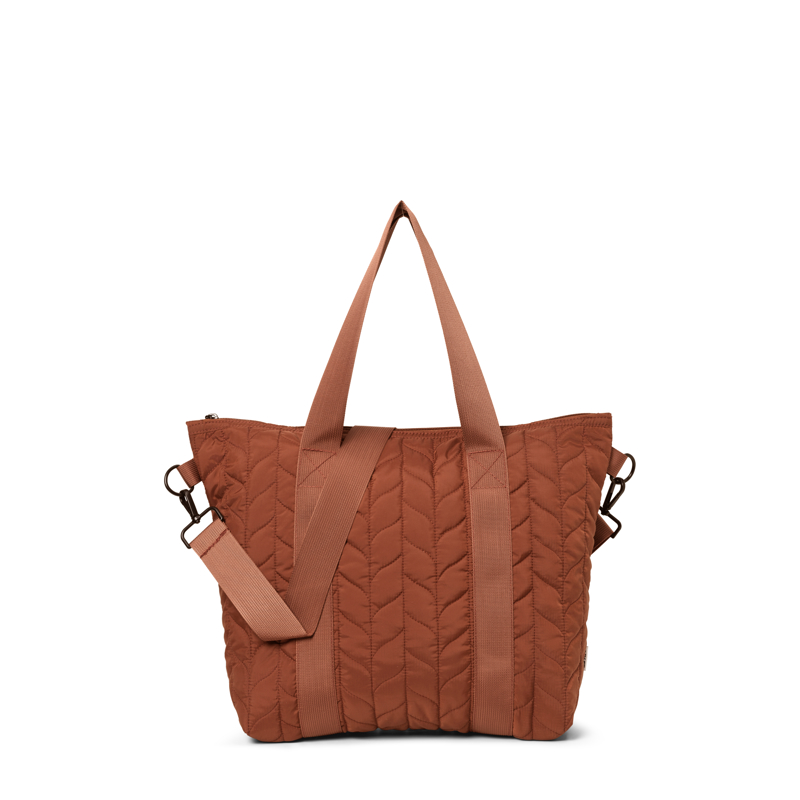 DAY ET Shopper Day RE-Q Leaf  Brun/röd 1