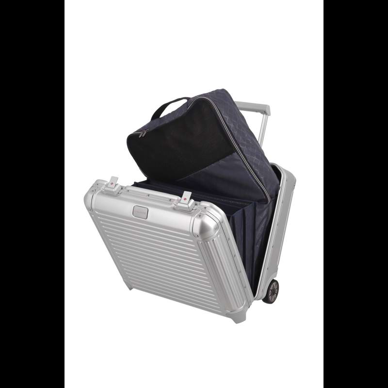 travelite Kuffert Next Business Sølv 15" 7