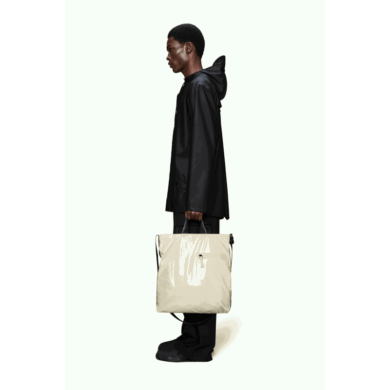 RAINS Tote Bag Dash W3 Sand 4