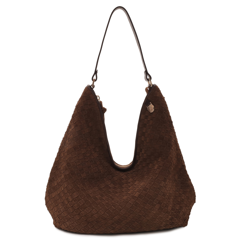 Adax Skuldertaske Mindy braided Roz M. Brun 5