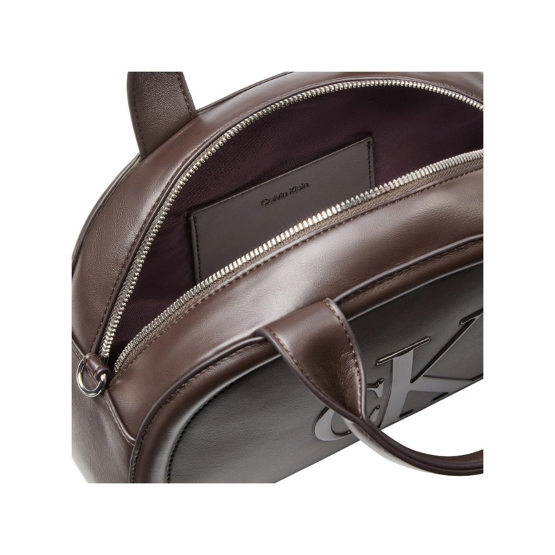 Calvin Klein Handväska Bold Dome Monogram Brun 3