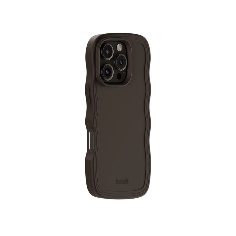Holdit Mobilcover Wavy M. Brun Iphone 16 Pro Max 2