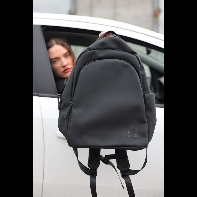 Again Ryggsäck Lead Svart 14" 2