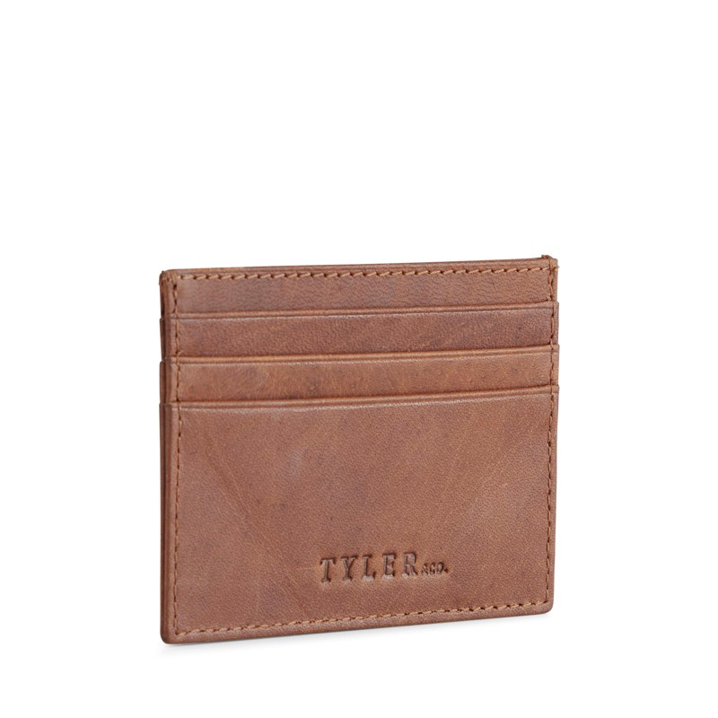 Tyler & Co Kortholder Aspen Cognac 2