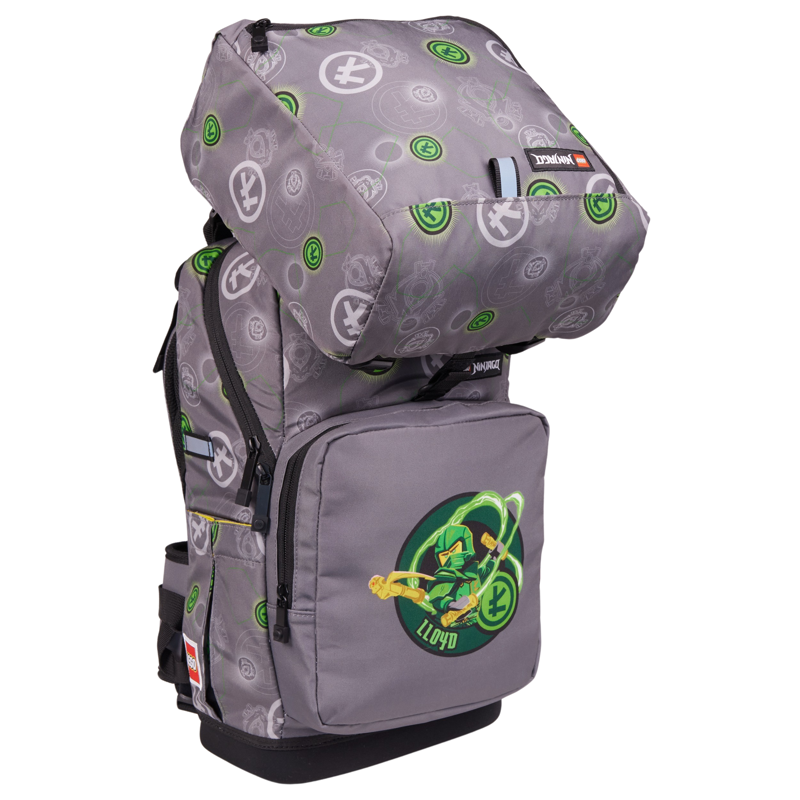 LEGO Bags Skoletaskesæt Optimo Master Grå/grøn 4