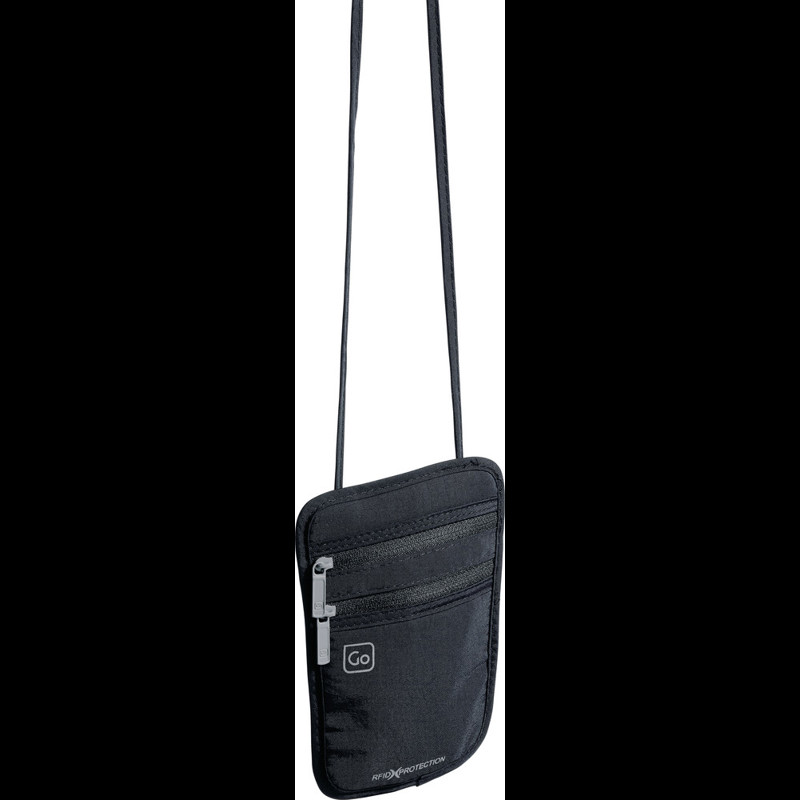 Go Travel Pas etui Passport Pouch RFID Sort 1