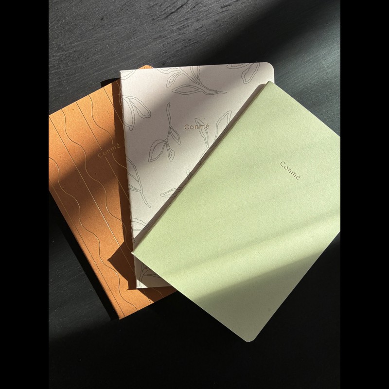 Conmé Anteckningsböcker 3 -pack Multi 2