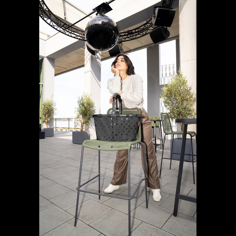 Reisenthel Shoppingkorg Carrybag Svart mönster 7