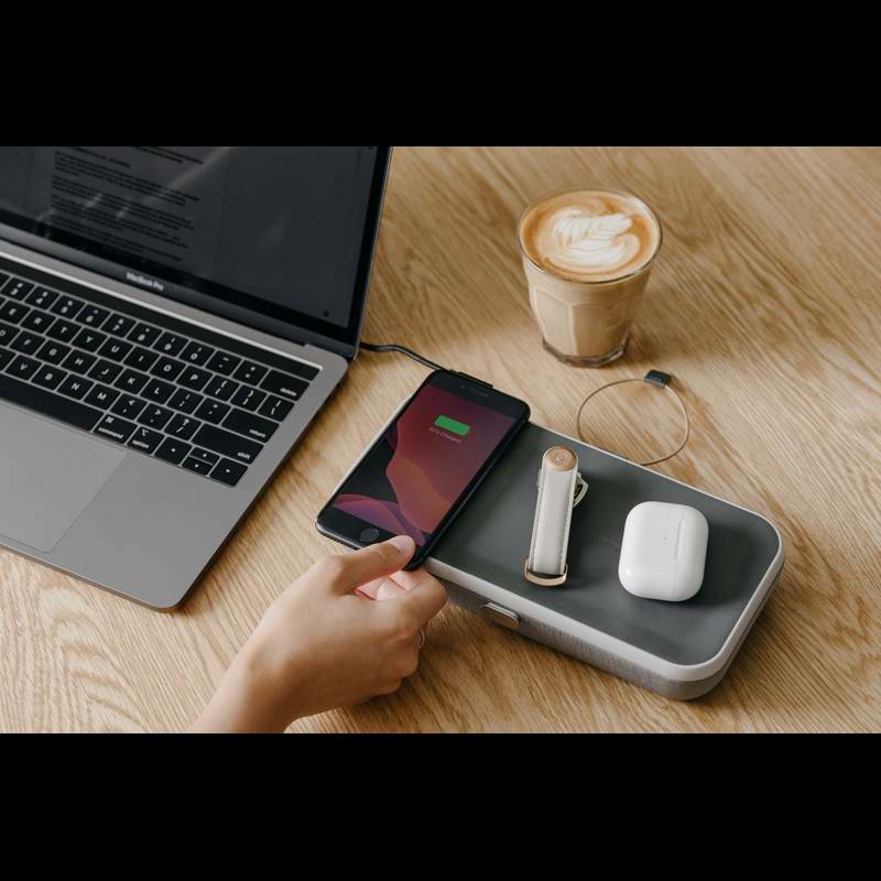 Orbitkey Organiser/Trådlös laddare Nest Grå 7