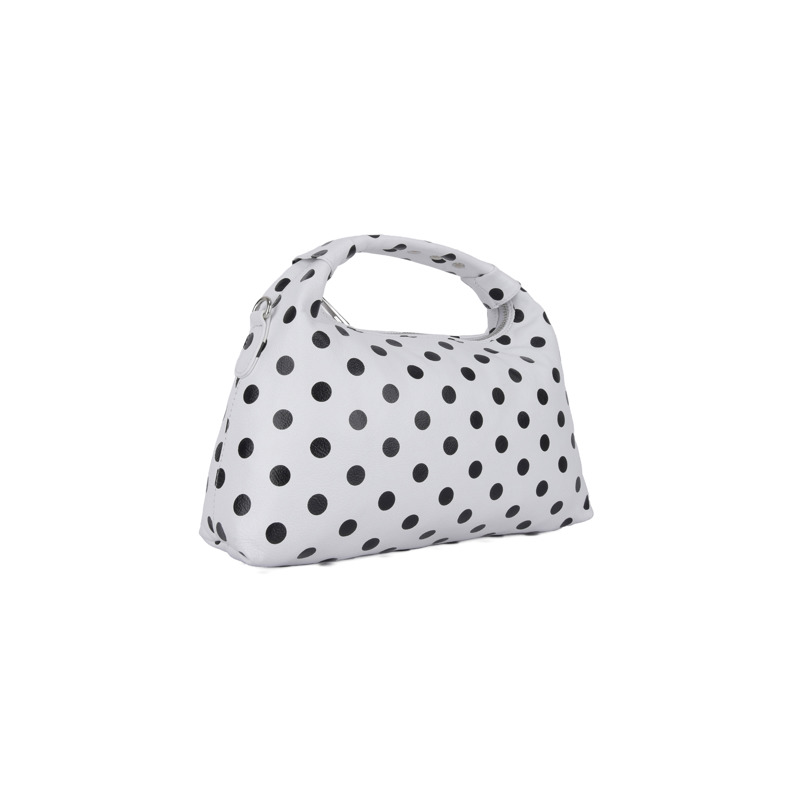 Núnoo Håndtaske Dandy Polka Sort/prikker 2