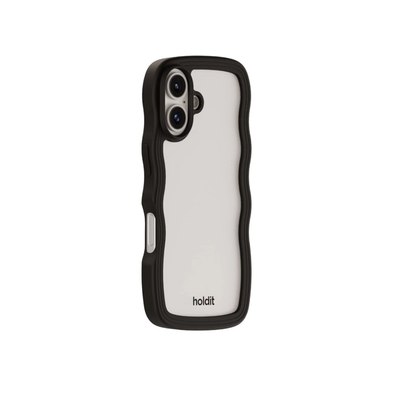 Holdit Mobilfodral Wavy Svart Iphone 16 3