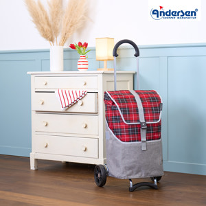 Andersen Shoppingvagn Scala Gese Grå/Röd alt image
