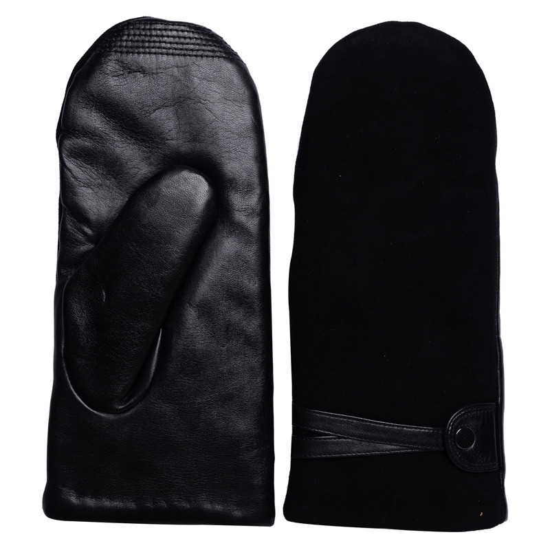 RE:DESIGNED Damhandske Lina Mitten Svart Str S 3