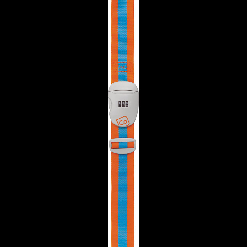 Go Travel Resväska rem Blå/Orange 1