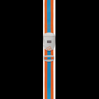 Go Travel Resväska rem Blå/Orange 1