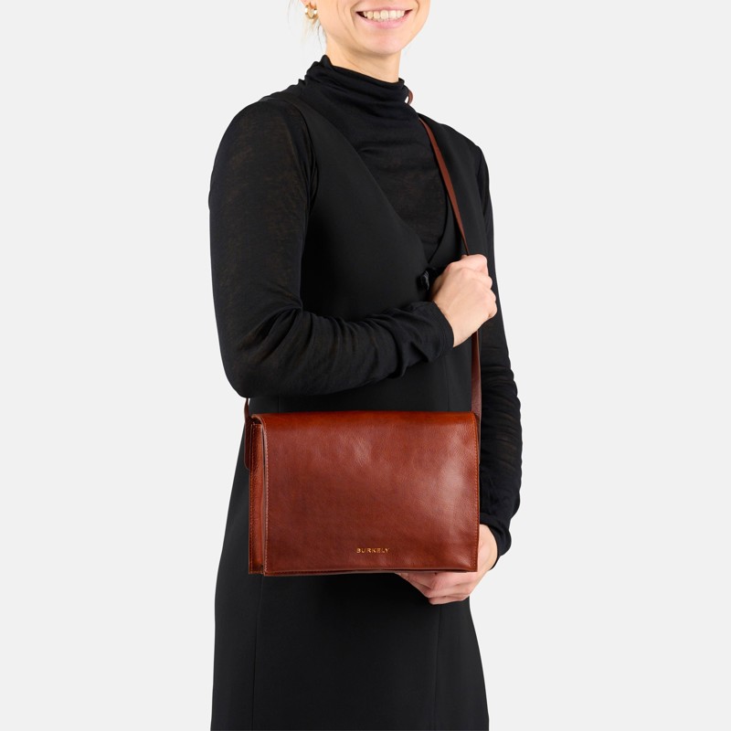 Burkely Crossbody Fine Florence Cognac/brun 2