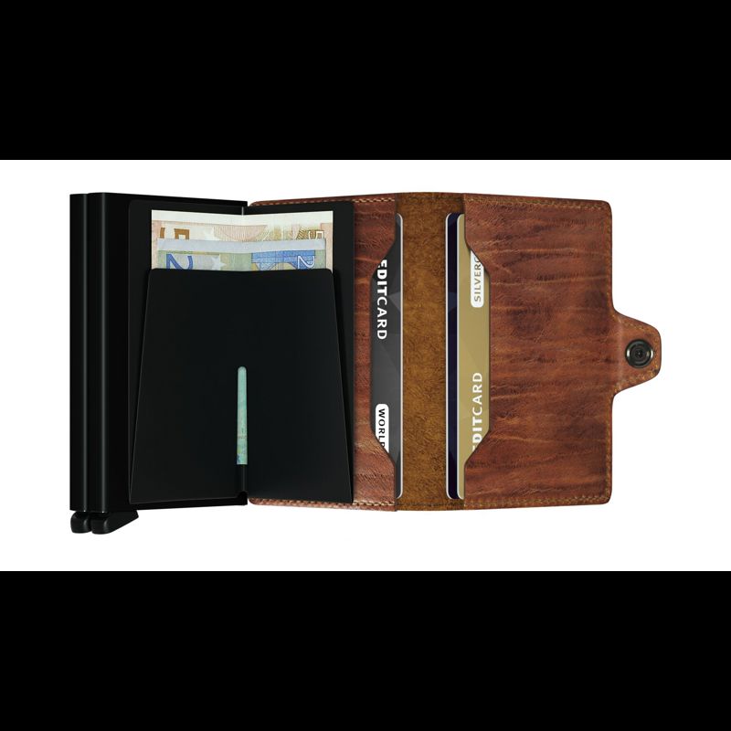 Secrid Kortholder Twinwallet Cognac 2