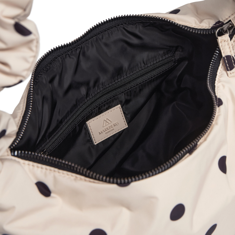MARKBERG Skuldertaske Groundmbg  Creme/Sort 2