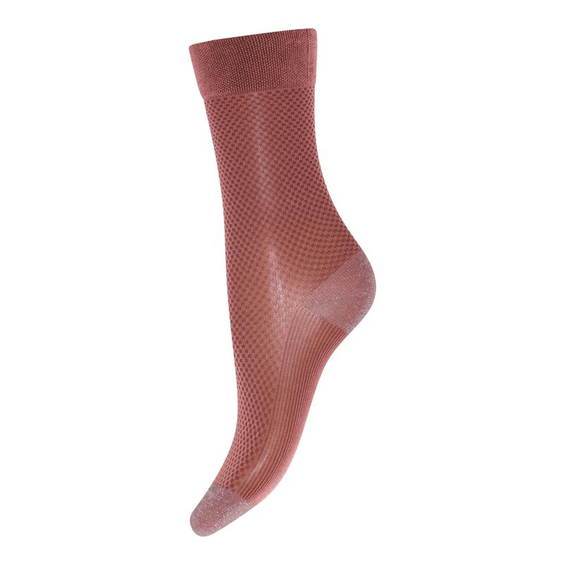 Conmé Strumpor Lurex Structure Rosa Str. 40-42 1