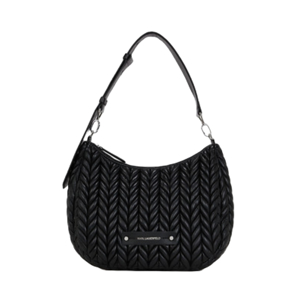 KARL LAGERFELD Axelväska Weave Hobo Svart