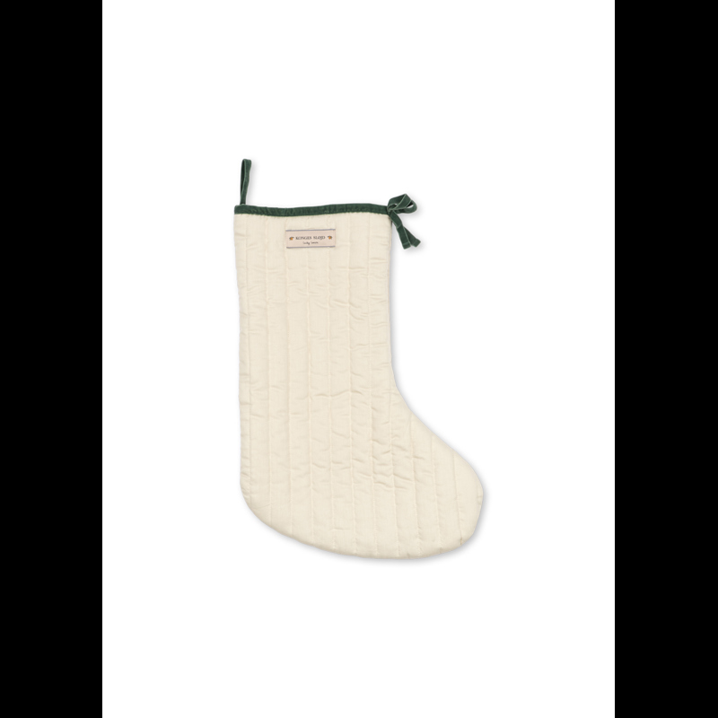 Konges Sløjd Julstrumpa Christmas Teddy Naturvit 2