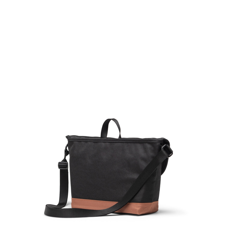 Herschel Skuldertaske Messenger Cove S Sort/Brun 3