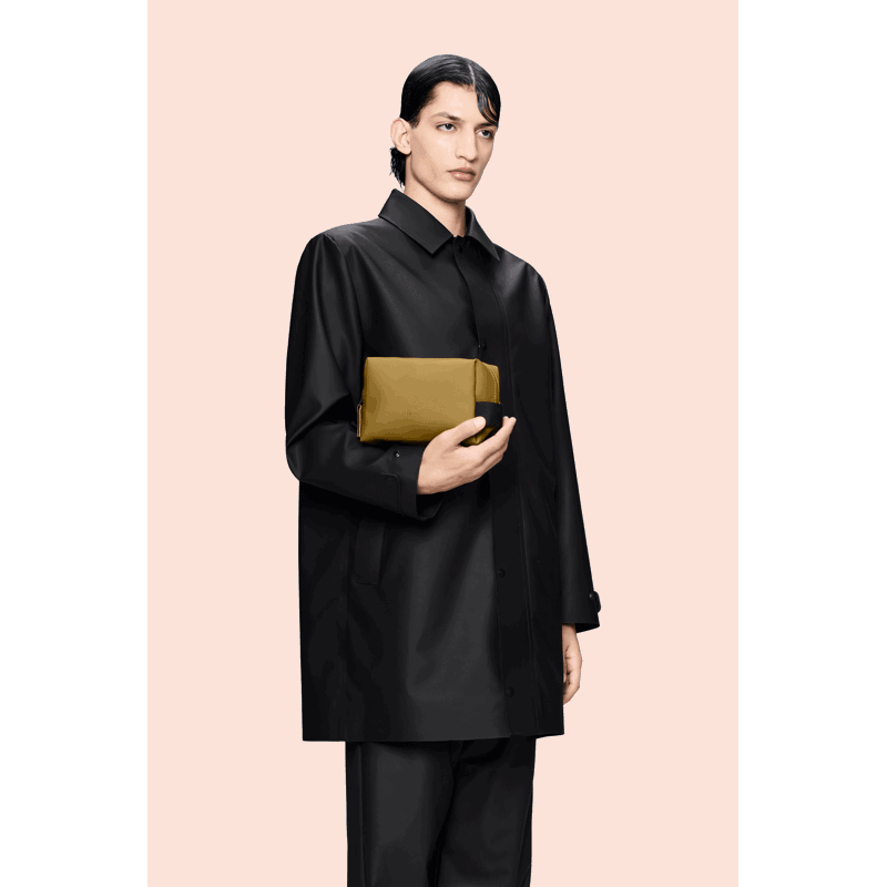 Rains Toilettaske Wash Bag S Brun/Beige 4