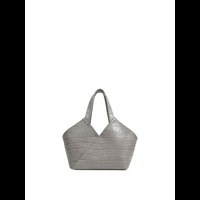 By Malene Birger Crossbody Lullie Croc Grå 1
