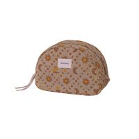 Maanesten Toilettaske M Rose Moon & Sun Orange brun 1