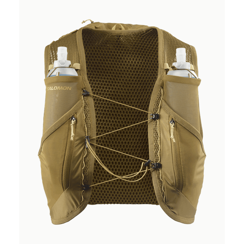 Salomon Löparväst Active Skin 12 Oliv Str M 2