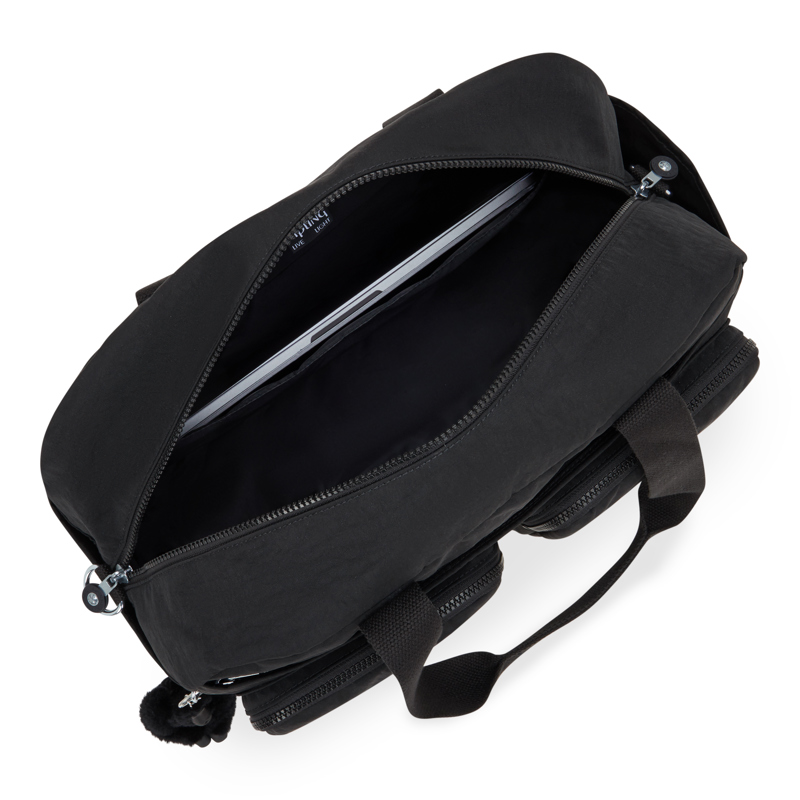 Kipling Rejsetaske Defea XL Sort 15" 4
