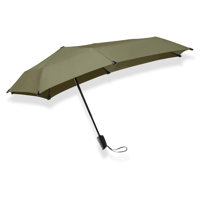 Senz Stormparaply mini automatic Oliven 1