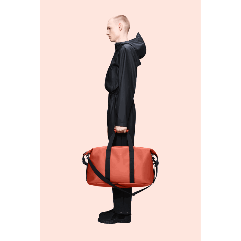 RAINS Rejsetaske Hilo Weekend Bag Orange 4