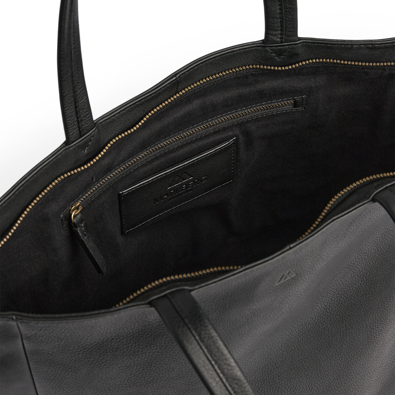 MARKBERG Shopper Embermbg  Sort/Guld 15" 6