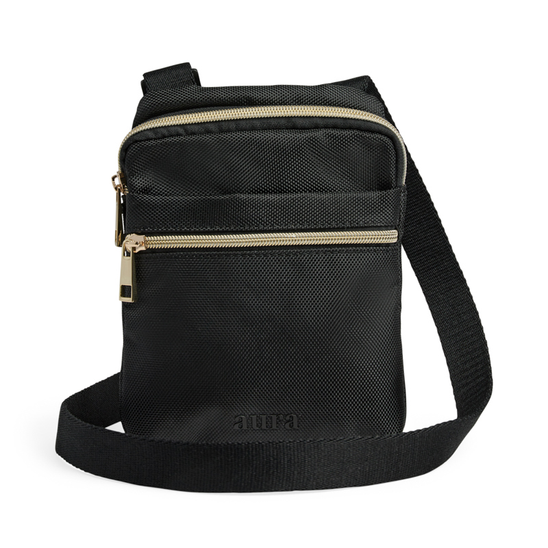 Aura Crossbody Ontario Recycled Svart 1