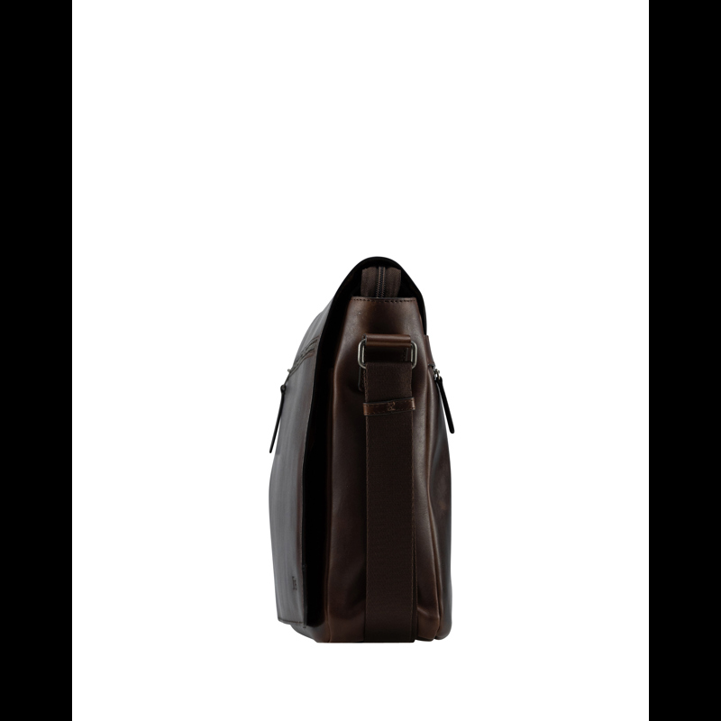 Jost Skuldertaske Lund L Brun 4