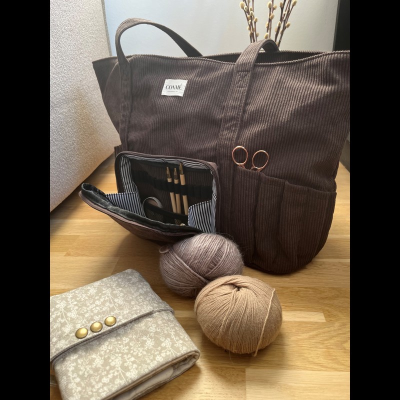 Conmé Projekttaske Creative Bag Brun/brun 7