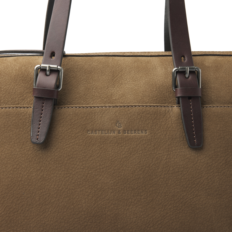 Castelijn & Beerens Computertaske Taupe 15" 4