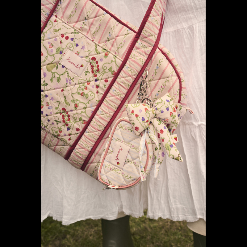 Maanesten Bag Charm Bow Garden Magic Creme 2