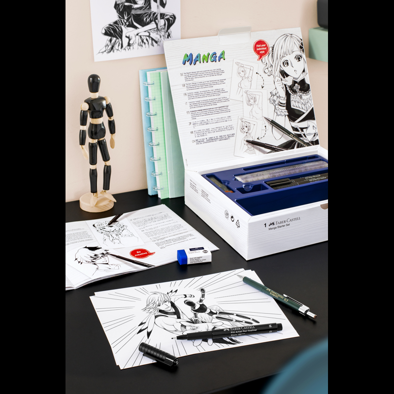 Faber-Castell Startset Pitt Artist Manga Multi 3