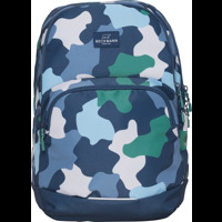 Beckmann Skoletaske Sport Jr. Camo Blå camuflage 1