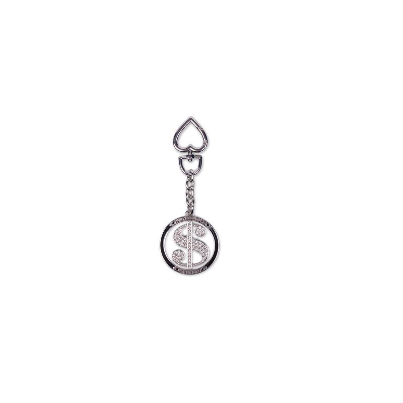 Juicy Couture Väskhänge Dollar  Silver/Svart