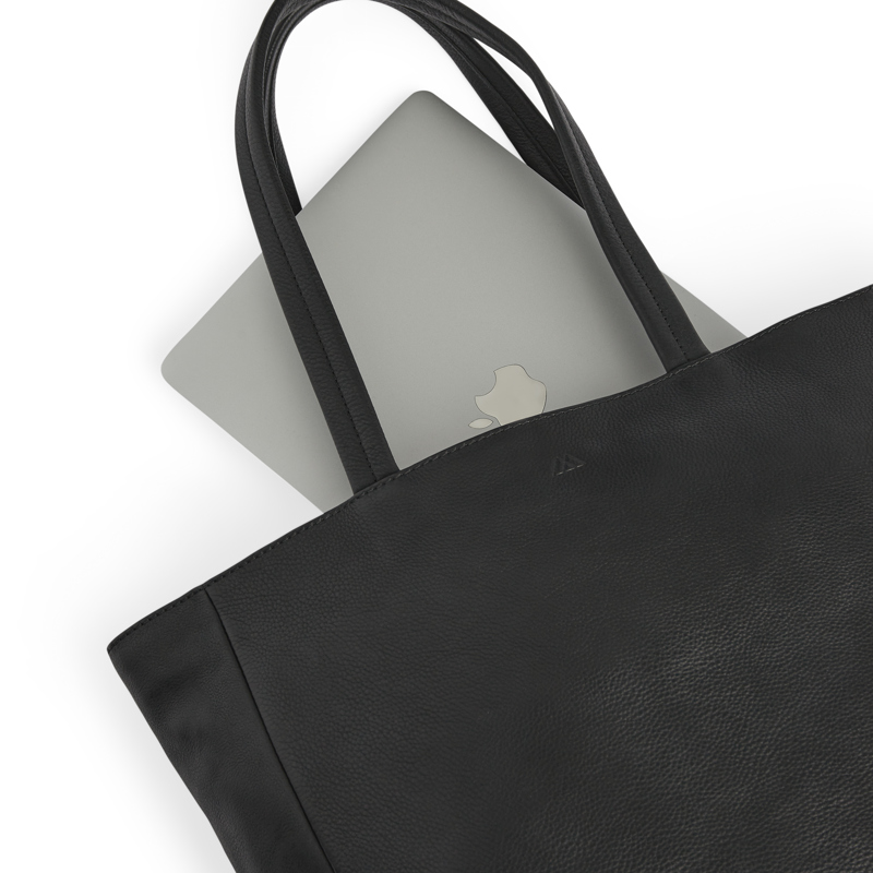 MARKBERG Shopper Embermbg  Sort/Guld 15" 5